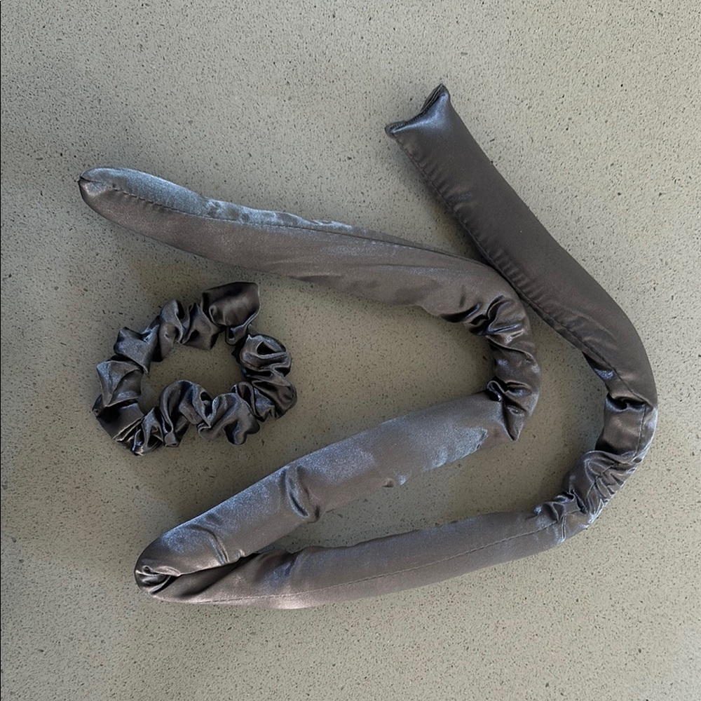 Elegant Gray Hair Accessory Set